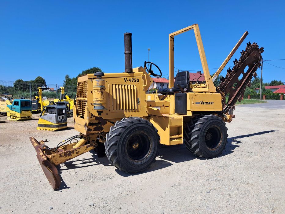 Koparka Łańcuchowa VERMEER V 4750 / RT 450 650 Ditch Witch RT 40 45