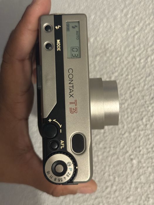 Contax T3 titanium Data Back