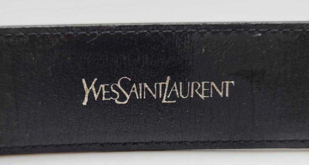Yves Saint Laurent pasek vintage nowy z pudełkiem uniseks
