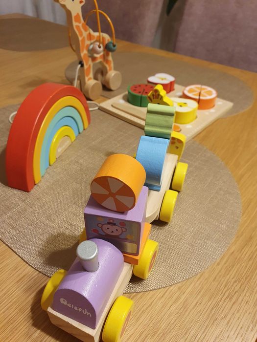 Sprzedam drewniane zabawki