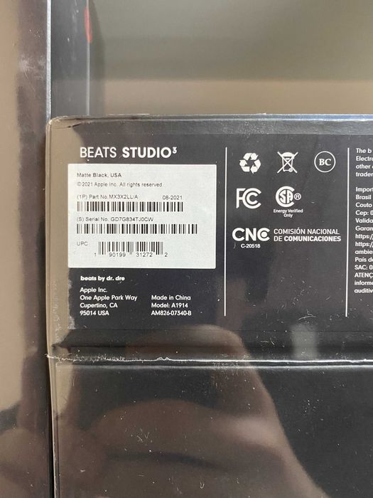 Навушники Beats by Dr Dre Studio3 Wireless (MQ562) ГАРАНТІЯ! МАГАЗИН!