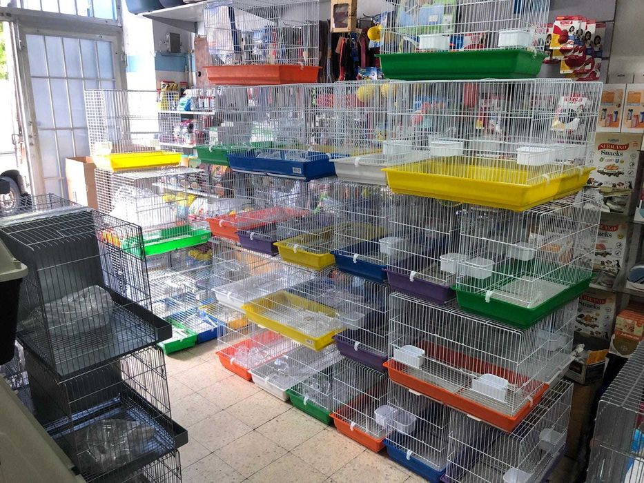 Gaiola criação, viveiro criação, viveiro duplo, gaiola 58cm