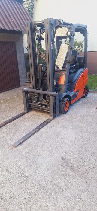 Linde H16 z 2015r Triplex przesuw Pozycjoner wózek widłowy widlak