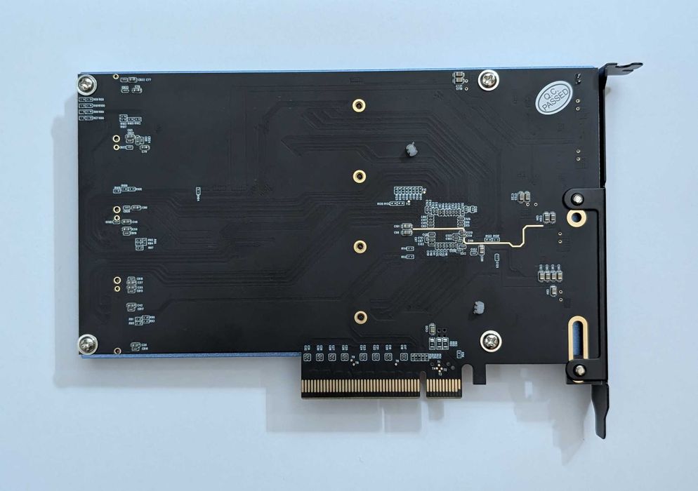 KONYEAD Quad NVMe M.2 PCIe RAID - PLX Chip - Sem Bifurcação64354171167745121