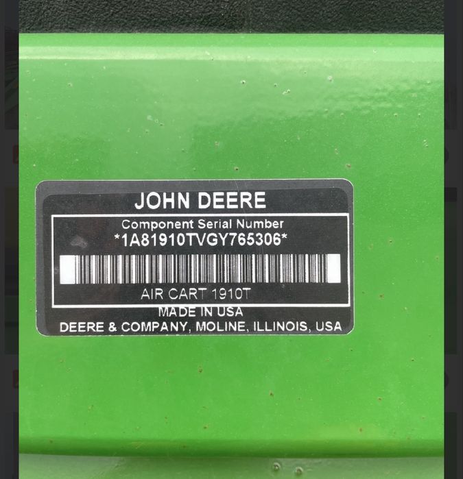 Сівалка John Deere 1890/1910Т