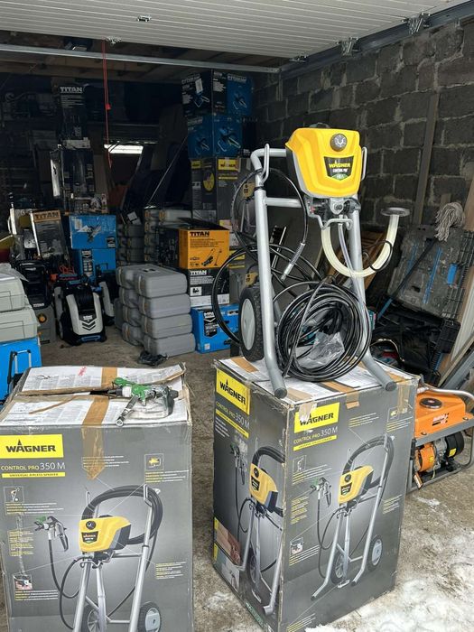 Потужний безповітряний електричний фарбопульт WAGNER 350 з Англії