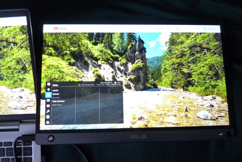 Monitor dotykowy ASUS MB16AMT 16 IPS 1080p USB-C HDMI Głośniki Bateria