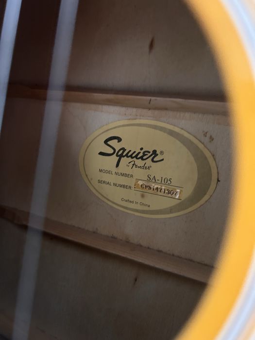 Gitara Squier SA-105 (by Fender)