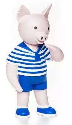 Figurka prosiaczek miś uszatek. Tisso-Toys