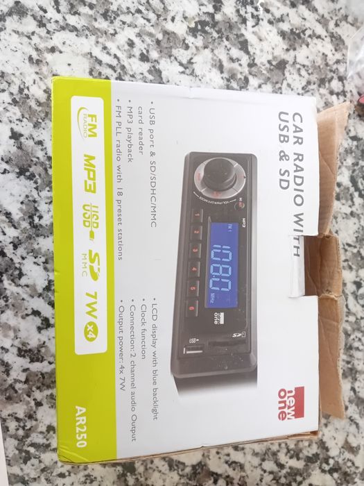 Auto radio novo new one