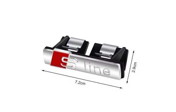 Emblema Letras Audi S line A3 A4 A5 Novo