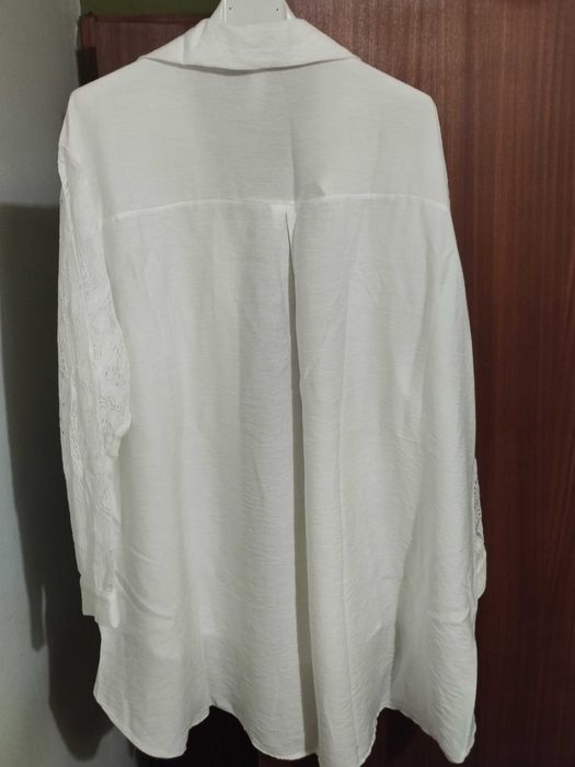 Conjunto pantalona+ camiseiro rendado novo