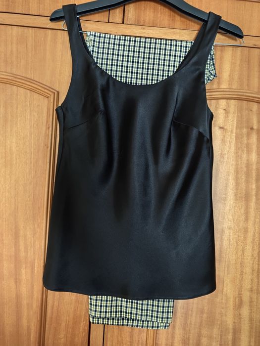 Venda em Conjunto (Pack) — Blazer, Calças e Top Cetim