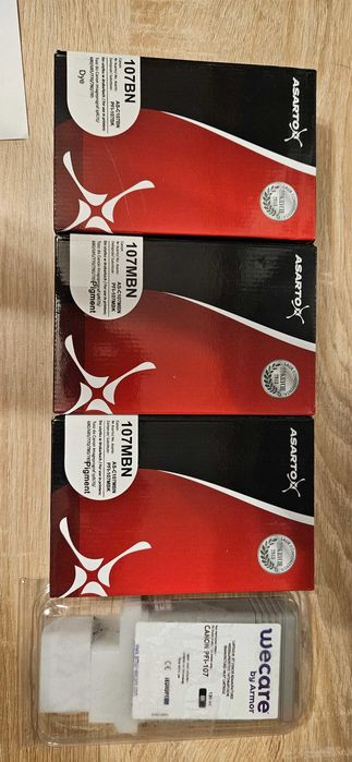 4 zamienniki tuszy do plotera Canon IPF 670