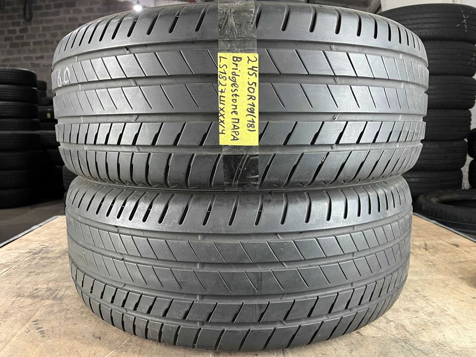 LS1827 Літні шини 245/50r19 Bridgestone Alenza 001 пара резина р19