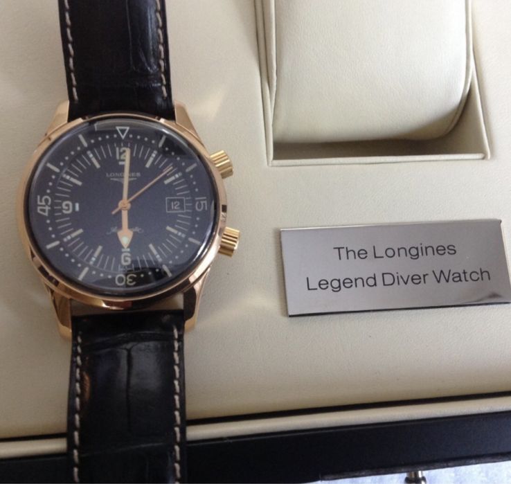 NOWY Longines Legend Diver 18ct Złoto