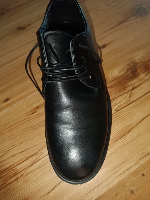 Półbuty męskie Lanetti czarne roz 40