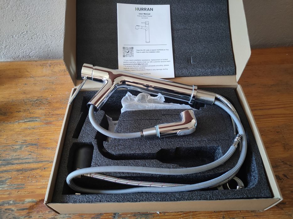 Bateria kuchenna z wyciąganą wylewką