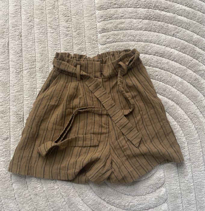 Spódnica damska musztardowa S H&M