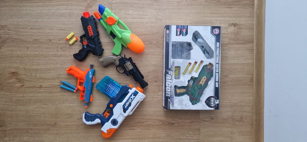 Zestaw pistolety nerf