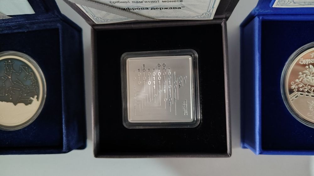 Монети НБУ срібні  2024 2025