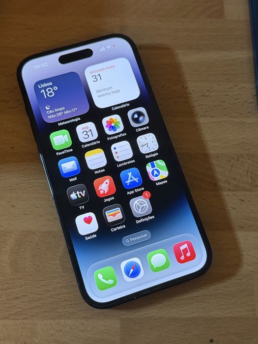 Iphone 14 pro versao 256gb desbloqueado(ACEITO RETOMA)