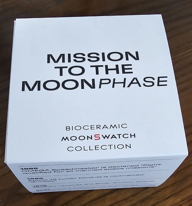 Omega & Swatch Moonswatch Snoopy B & W
