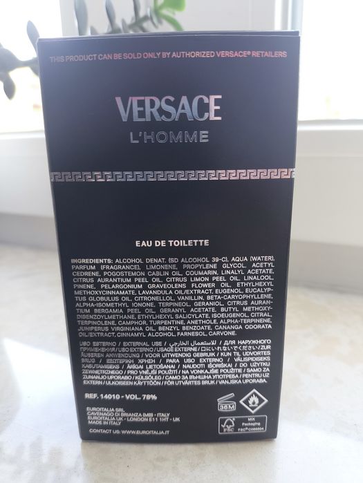 Perfum Versace L'HOMME