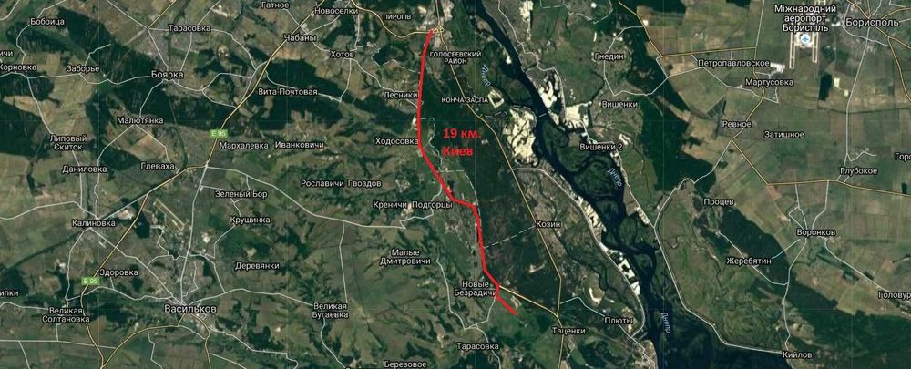 Продам участок 10 (можно 40) соток на Новообуховской трассе