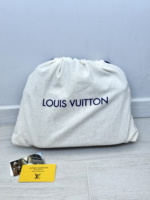 Кожаная мужская сумка через плечо Louis Vuitton