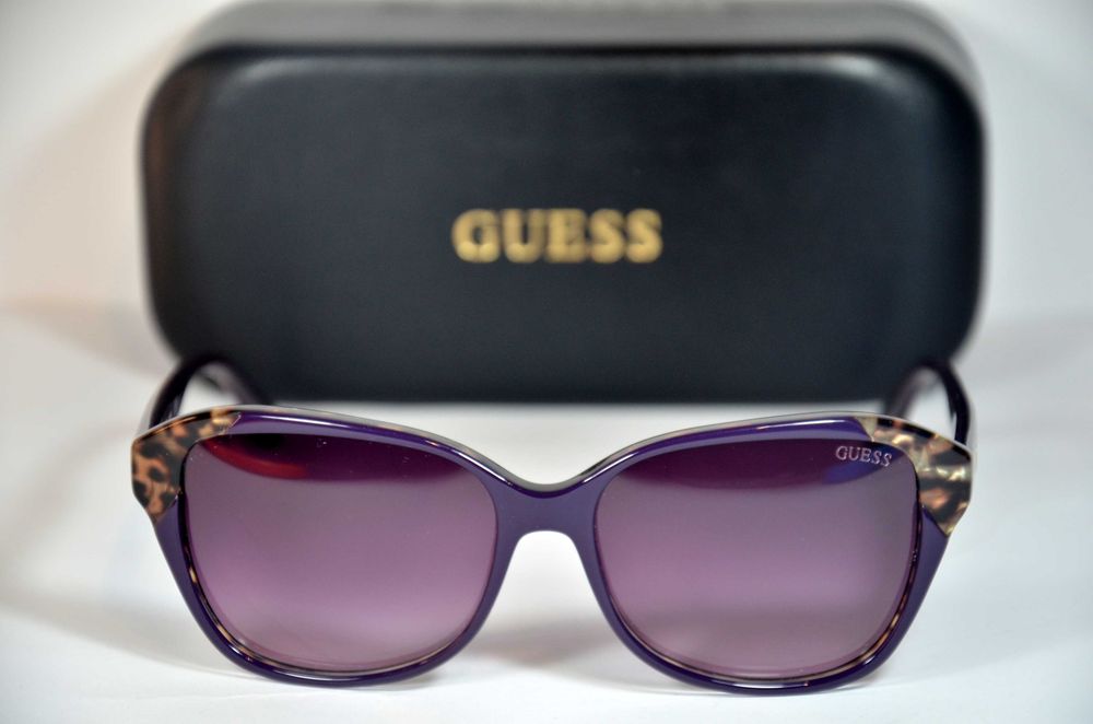 okulary damskie Guess GU7510 81Z przeciwsłoneczne z etui oryginalne