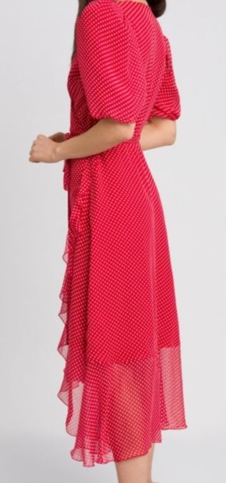 Swing czerwona sukienka