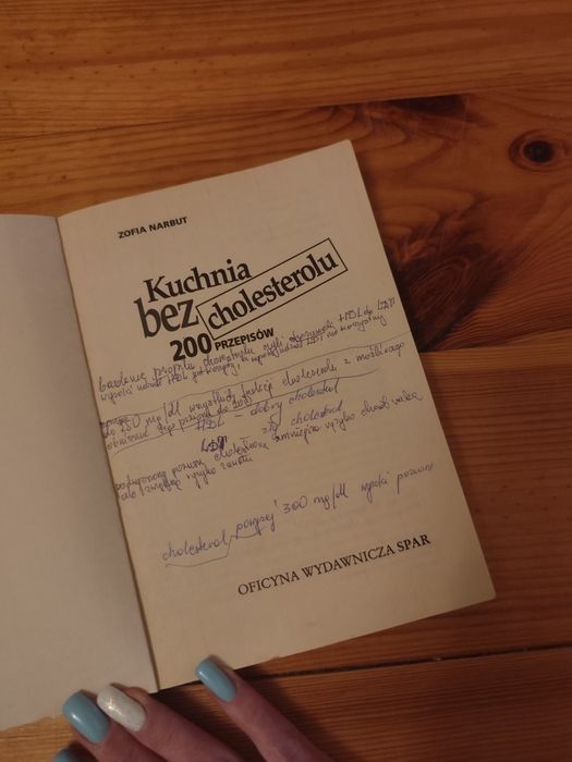 Książka Kuchnia bez cholesterolu