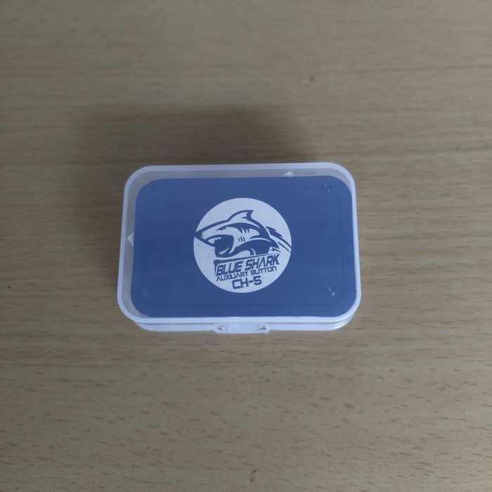 Gatilhos Blue Shark para Jogos Smartphones Gaming Branco