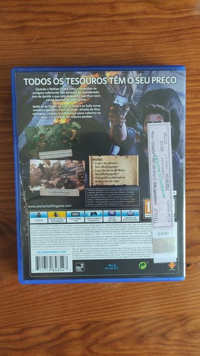 Jogo Uncharted 4