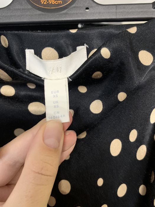 Візскозна сатинова спідничка h&m XS