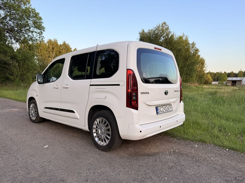 Toyota ProAce City Verso 1.5 BlueHDI 102KM Salon Polska Prywatnie Android Auto Bluetooth