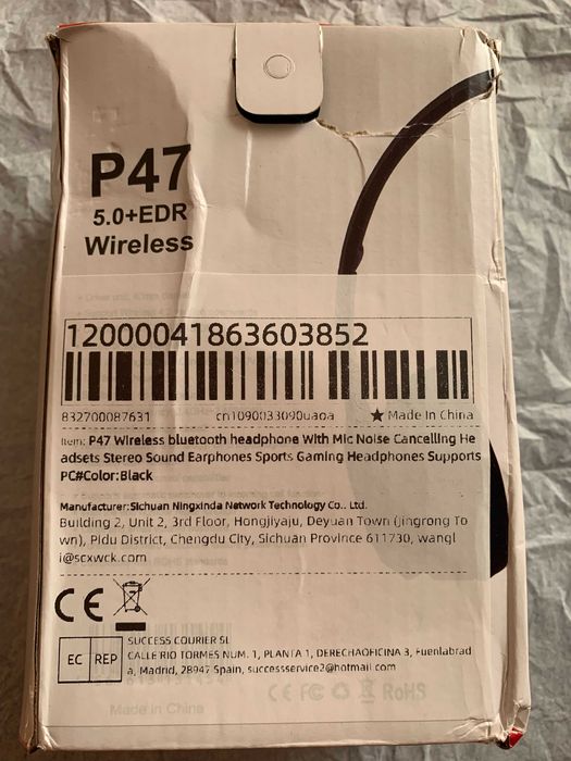 Headphone/Auscultadores wireless