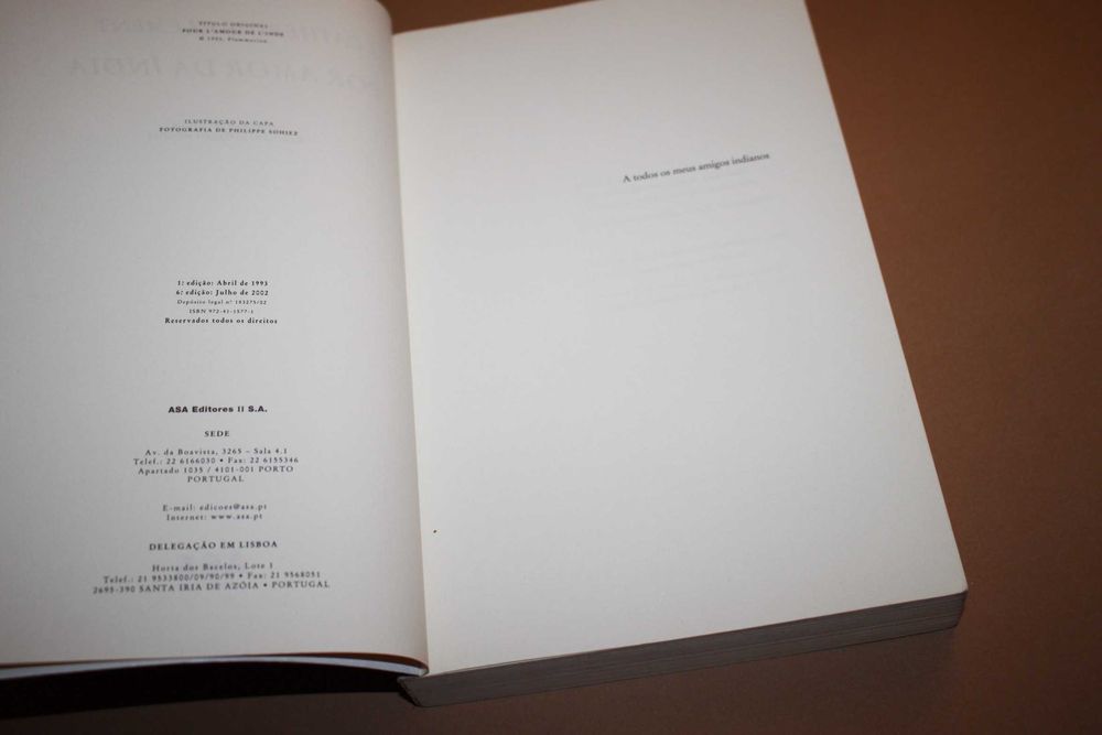 Por Amor da Índia// Catherine Clément