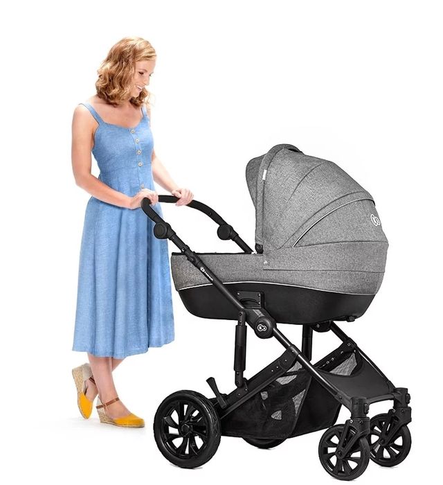 Carrinho bebe - Kinderkraft Prime Lite Grey Trio com factura/garantia