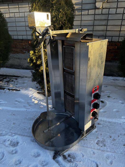 Газовий гриль , жарочна поверхня , гриль під сосиски