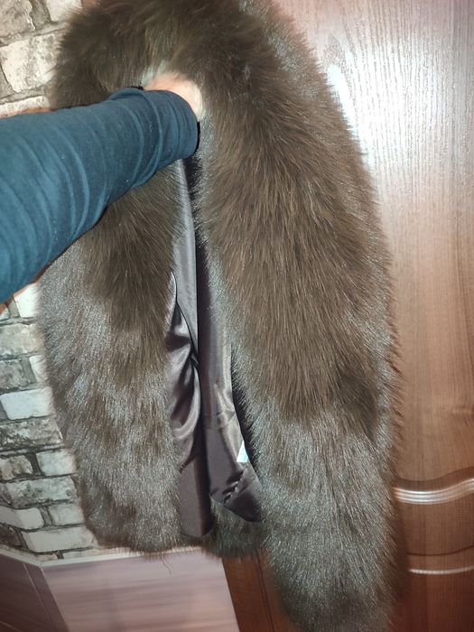 Шоколадна шубка коричнева шуба як zara