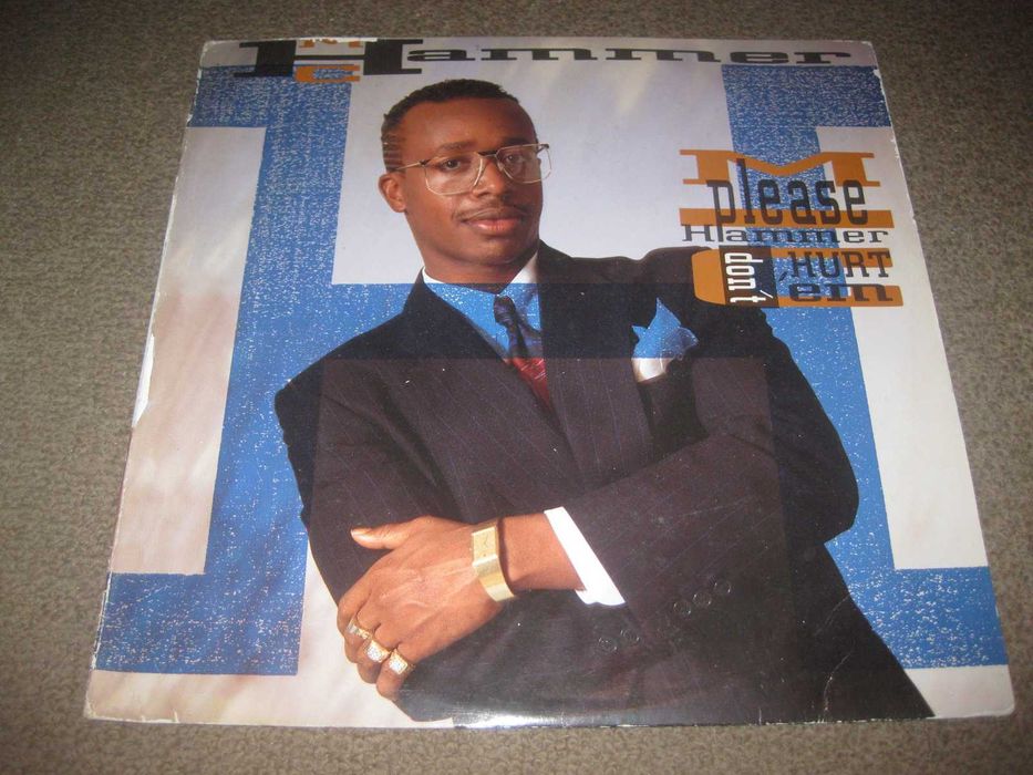 MC Hammer Vinyl LP 33 rpm "Please Hammer Don't Hurt 'Em"