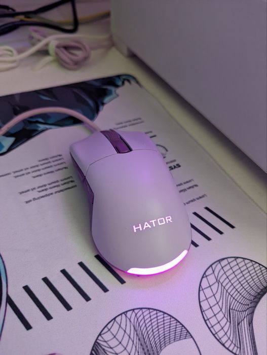 Ігрова миша Hator Pulsar 2 Lilac (стан нової)