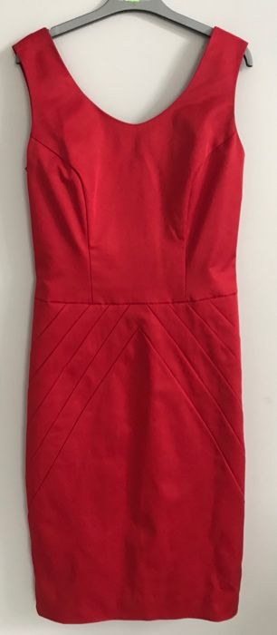 Sukienka ołówkowa czerwona roz. 38