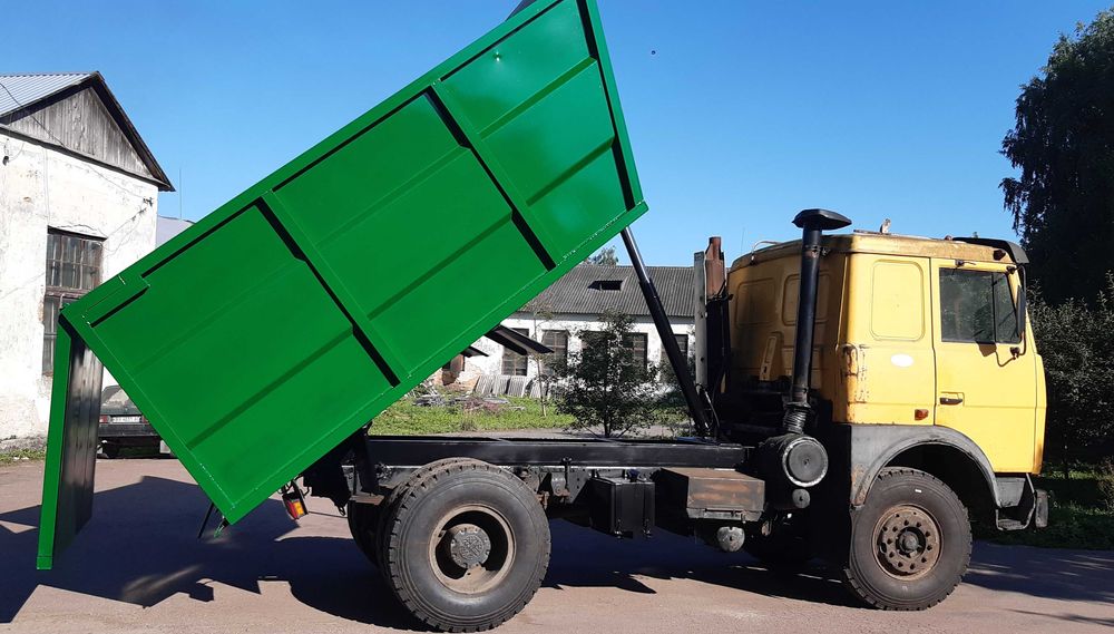 Переобладнання тягачів  в самоскид, ремонт платформ напівпричепів.