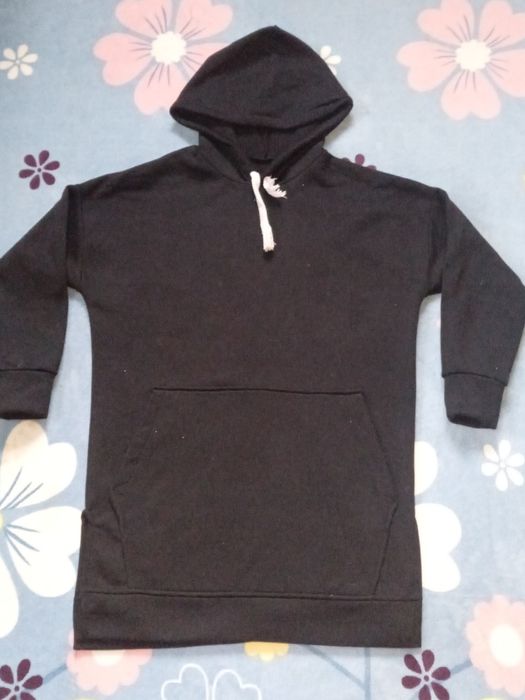 Жіноче утеплене плаття туніка подовжене тринитка на флісі 42-46