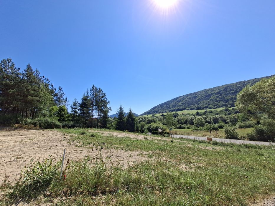 Działka widokowa Beskid Niski