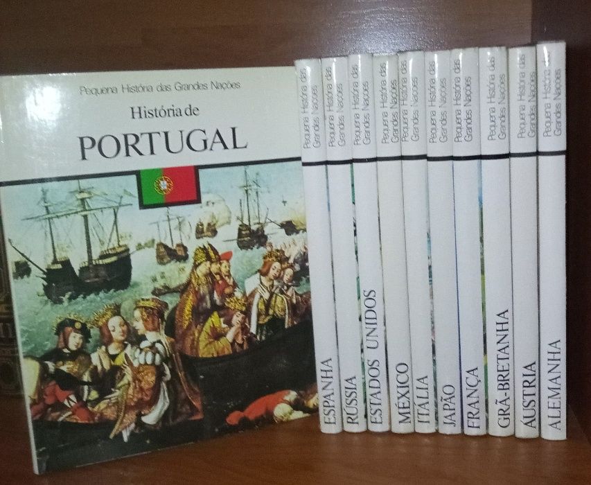 Coleção "Pequena História das Grandes Nações" Círculo de Leitores 1981