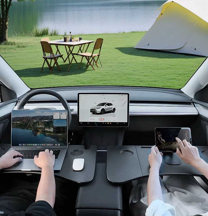 Mesa Secretária Portátil para Tesla Model 3 / Model Y